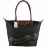 Sac Pliage Longchamp Paris soldes pas cher Grande Muraille Noir